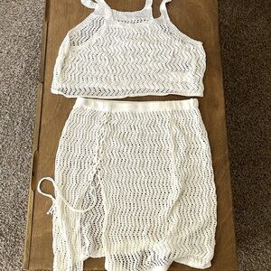 NWOT Knit Skirt & Top Set - Women’s Large